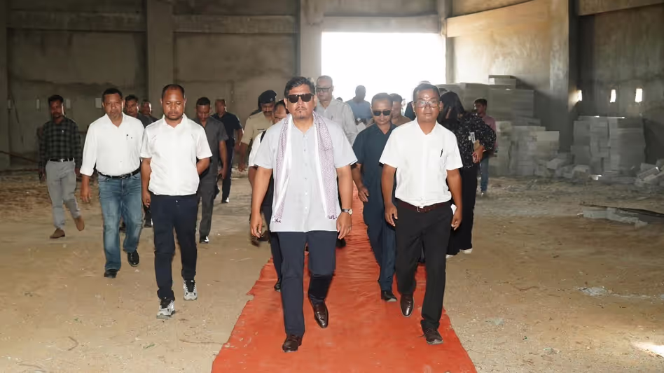 Williamnagar में 9.4 करोड़ रुपये का इनडोर स्पोर्ट्स कॉम्प्लेक्स बनेगा Williamnagar में 9.4 करोड़ रुपये का इनडोर स्पोर्ट्स कॉम्प्लेक्स बनेगा