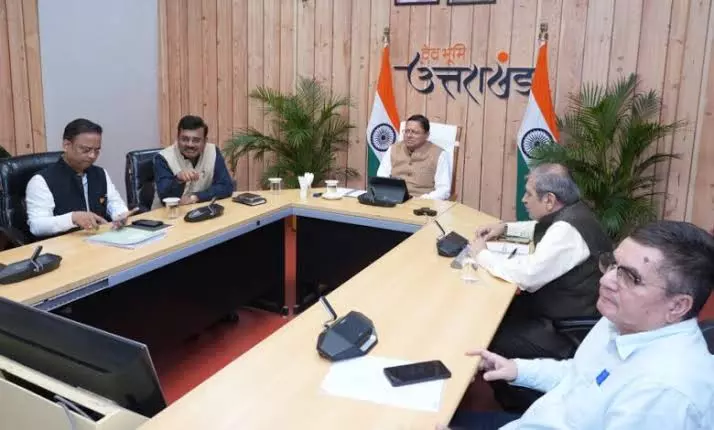 मुख्यमंत्री धामी ने यूपीसीएल-पिटकुल की योजनाओं और कार्यों की समीक्षा की मुख्यमंत्री धामी ने यूपीसीएल-पिटकुल की योजनाओं और कार्यों की समीक्षा की