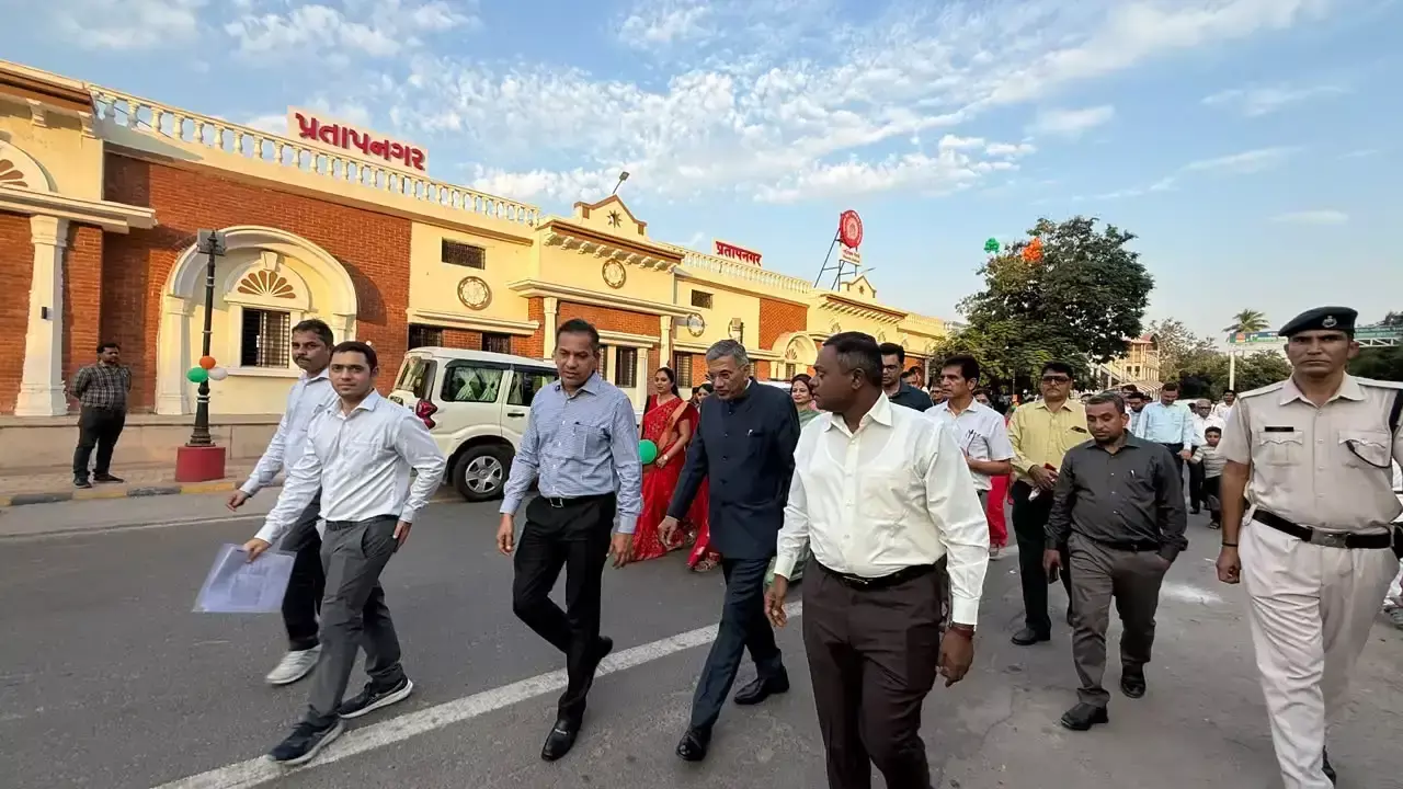 प्रतापनगर रेलवे स्टेशन के स्थापना दिवस पर विशेष आयोजन प्रतापनगर रेलवे स्टेशन के स्थापना दिवस पर विशेष आयोजन