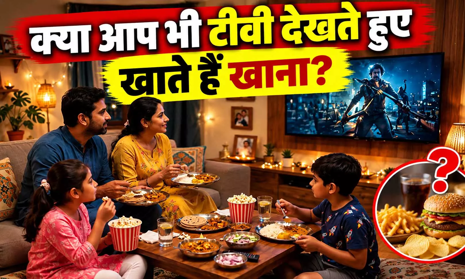 क्या आप भी टीवी देखते हुए खाते हैं खाना? आयुर्वेद में बताया गया है खतरनाक, जानें सही तरीका क्या आप भी टीवी देखते हुए खाते हैं खाना? आयुर्वेद में बताया गया है खतरनाक, जानें सही तरीका