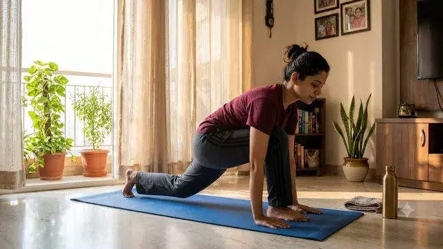 मौसम के कारण जिम जाना मुश्किल? घर के ये आसान वर्कआउट रखेंगे एक्टिव मौसम के कारण जिम जाना मुश्किल? घर के ये आसान वर्कआउट रखेंगे एक्टिव