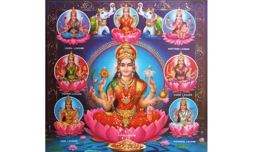 मां लक्ष्मी के आठ स्वरूपों में छिपा सुख-समृद्धि का संदेश, जानें किसकी पूजा का क्या है महत्व