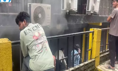 बिलासपुर के राजेंद्र नगर चौक के दुकान में भड़की आग, सामान जलकर खाक
