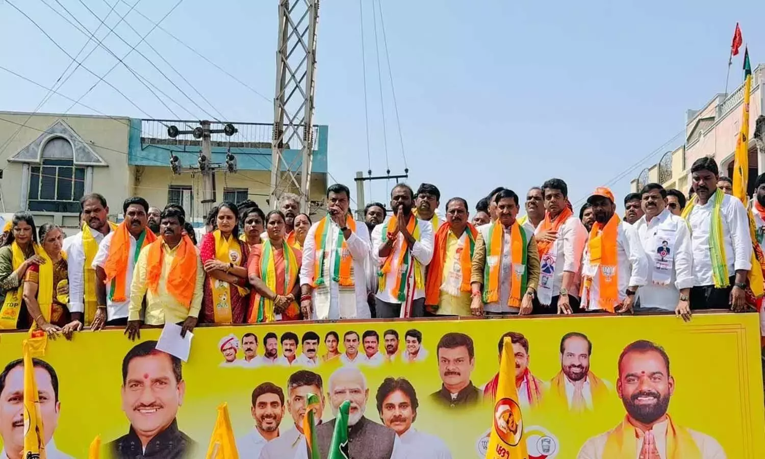 Andhra: अनंतपुर नगर निकाय चुनावों में ऐतिहासिक जीत के लिए गठबंधन नेताओं ने रैली की