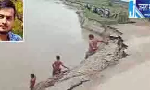 उन्नाव में Google Map ने भटकाया रास्ता, गंगा में जा गिरी कार, चालक लापता