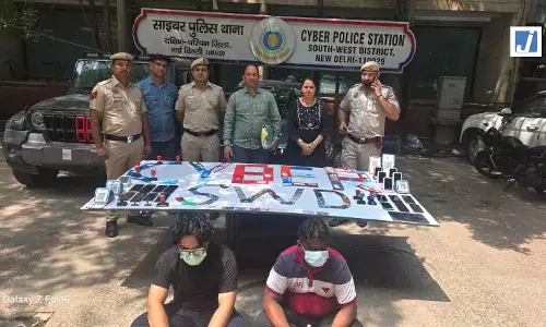 फर्जी ट्रैफिक चालान के SMS भेजकर ठगी करने वाले गिरोह का पर्दाफाश, 5 आरोपी गिरफ्तार