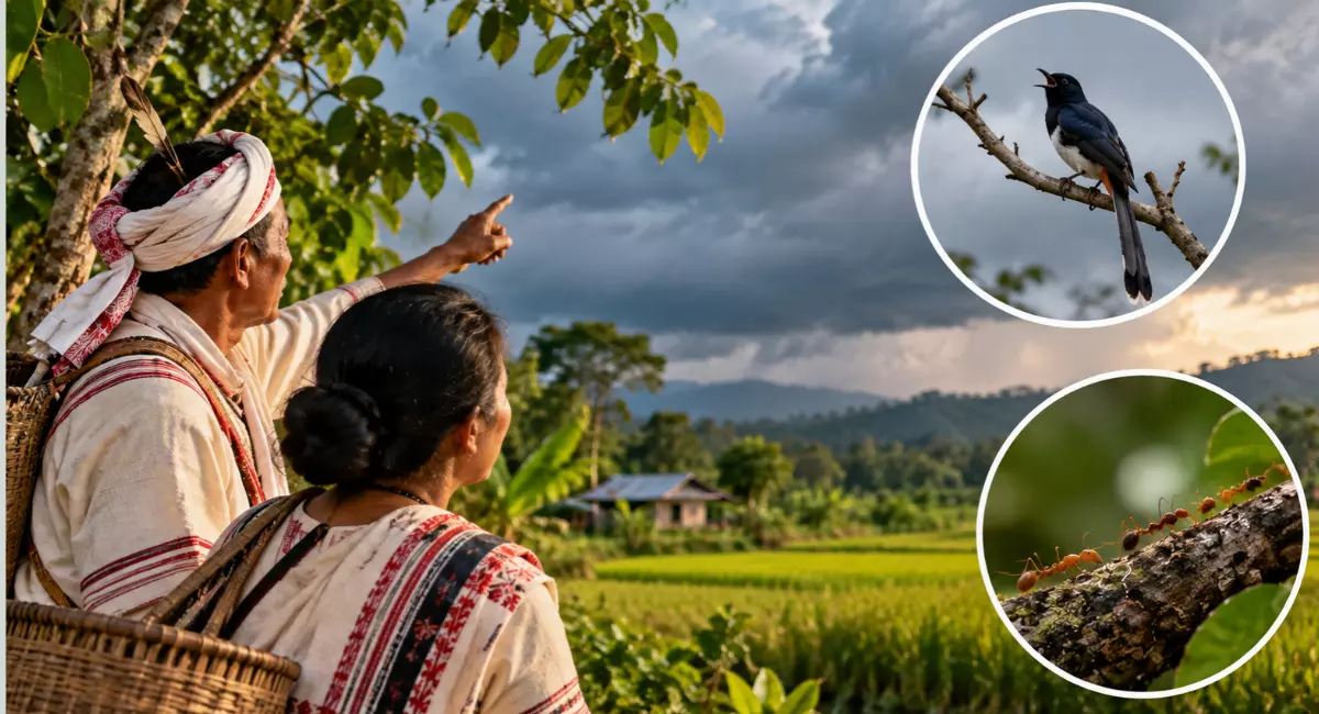 असम: मोरान समुदाय के पारंपरिक मौसम अनुमान पर बड़ा अध्ययन असम: मोरान समुदाय के पारंपरिक मौसम अनुमान पर बड़ा अध्ययन